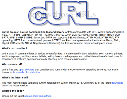 curl7.48.0