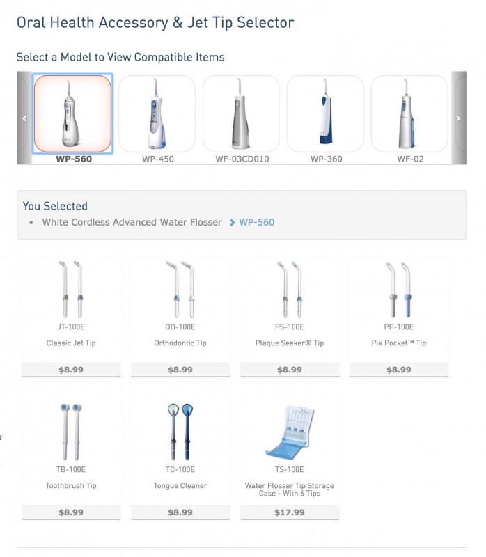 waterpik 660噴頭 JT 100E