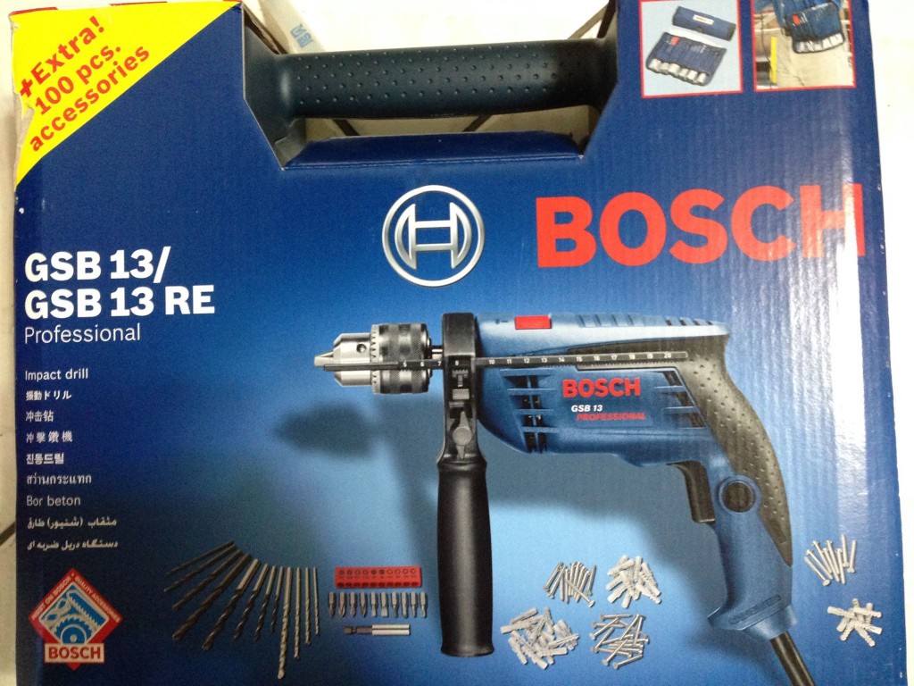 BOSCH 13電鑽組