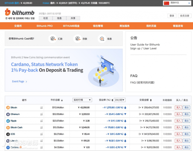 南韓Bithumb 遭駭，價值約10 億元虛擬貨幣遭竊