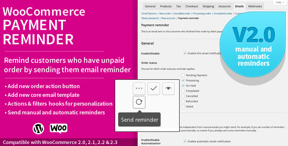 WooCommerce Payment Reminder