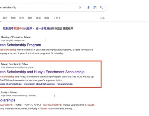 TaiwanScholarship獎學金網站Google SEO 網站自然流量的行銷規劃